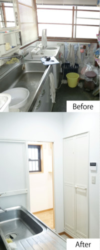 脱衣室_改修工事