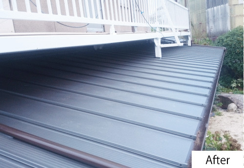 屋根改修工事after