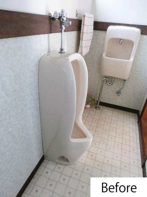 トイレ改修工事before