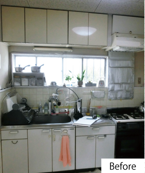 キッチンリフォームbefore