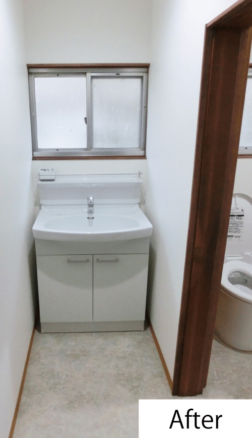 トイレ改修工事after2