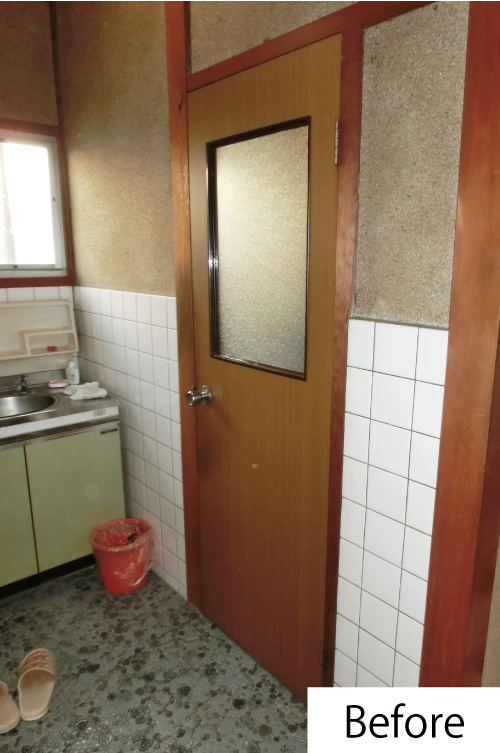トイレ改修工事before2