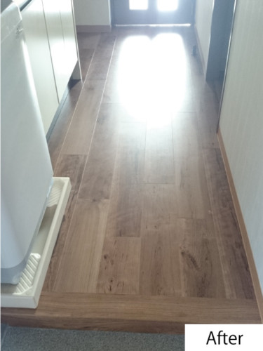 床の張替えafter