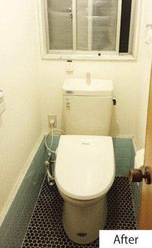 トイレafter